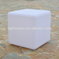 barra LED cadeira decoração moderna ao ar livre levou cubo / led cadeira cubo / glow cubo